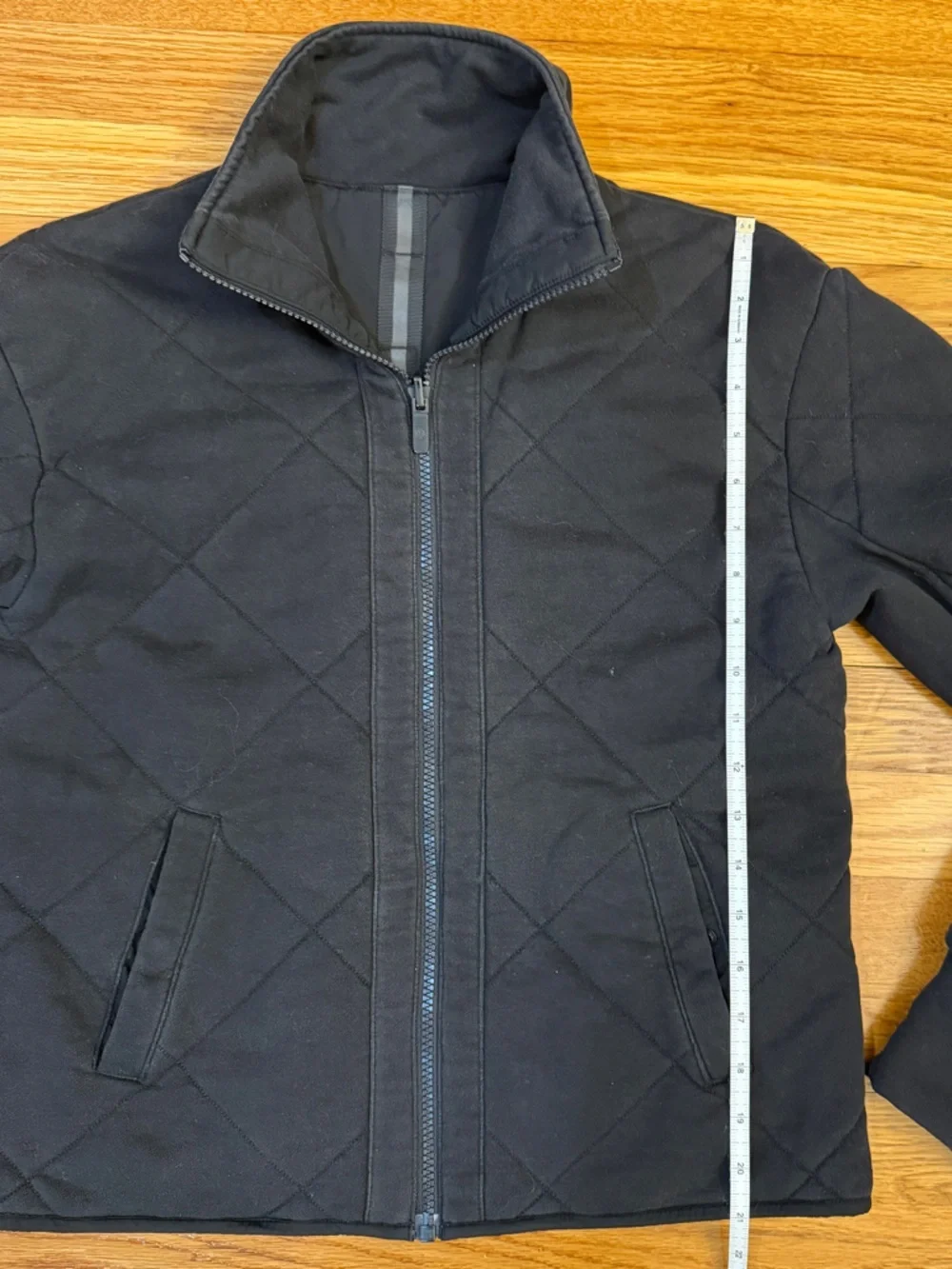 Lululemon Forever Warm Jacket Black - Size 8 REVERSIBLE Coat